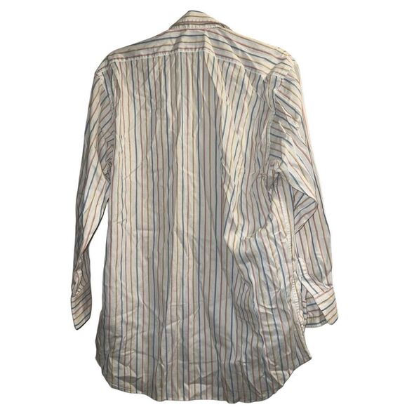 ✨Vintage Burberry’s of London Button Down Striped Sz Medium Shirt✨ - Picture 2 of 8